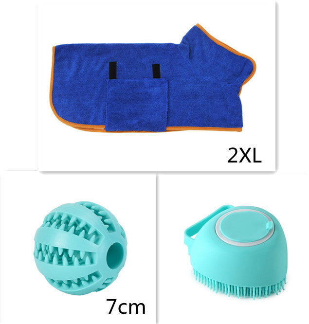 Silicone Dog and Bath Massage Gloves Brush Pet Cat Bathroom Cleaning Tool Comb Brush for Dog Can Pour Shampoo Dog Grooming Supplies